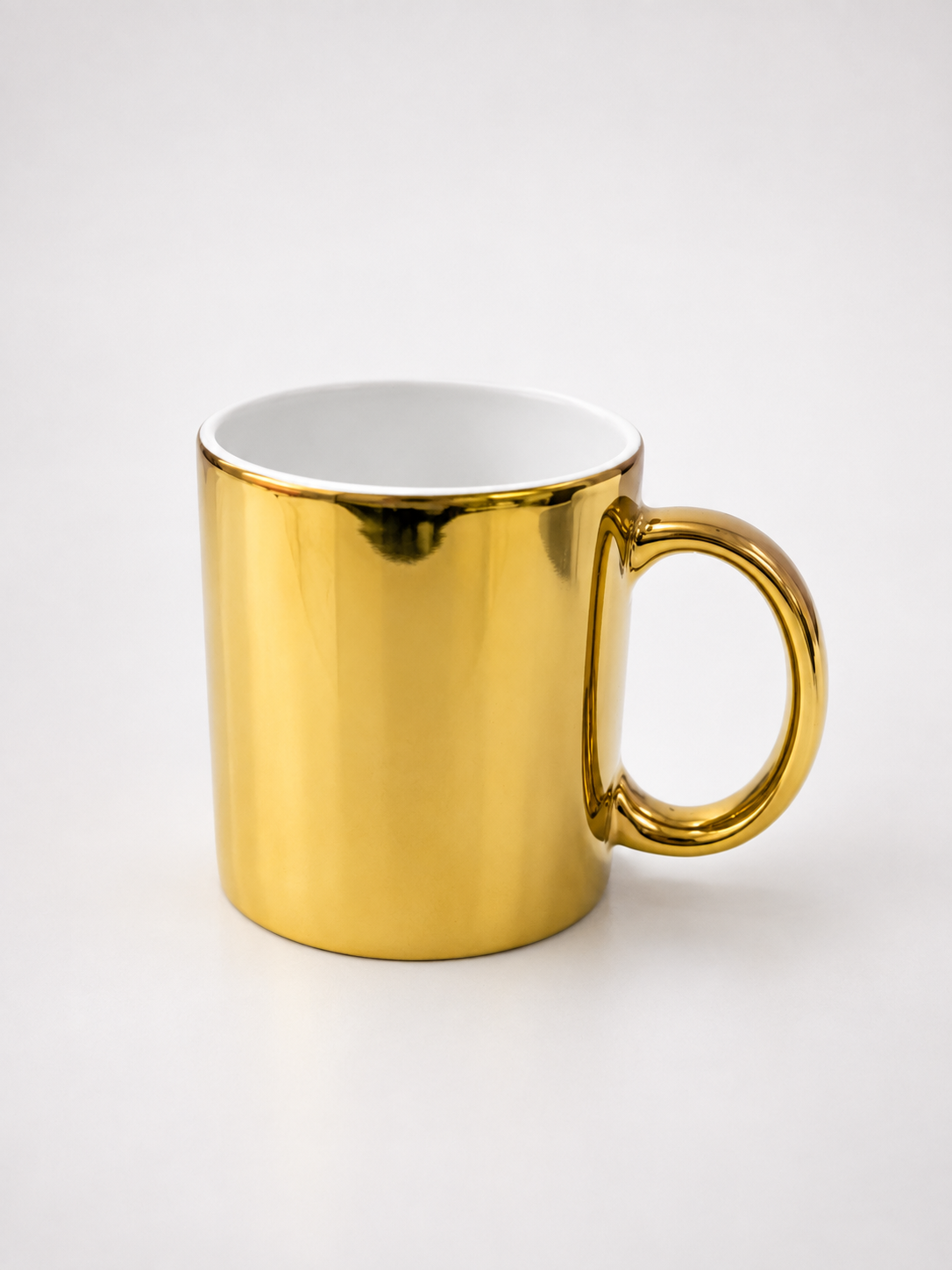 Mirror Gold Ceramic Mug